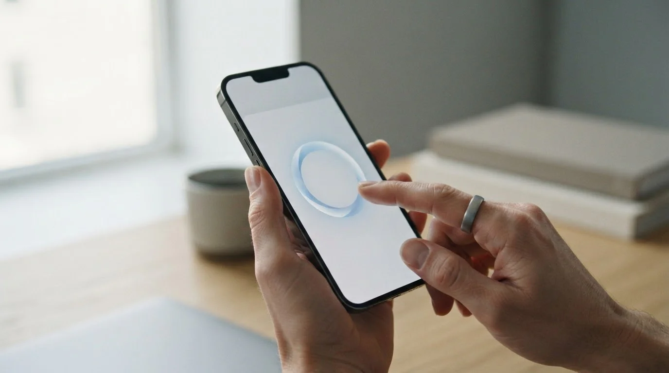 Smartphone-Zahlung mit abstraktem Interface in neutraler Darstellung