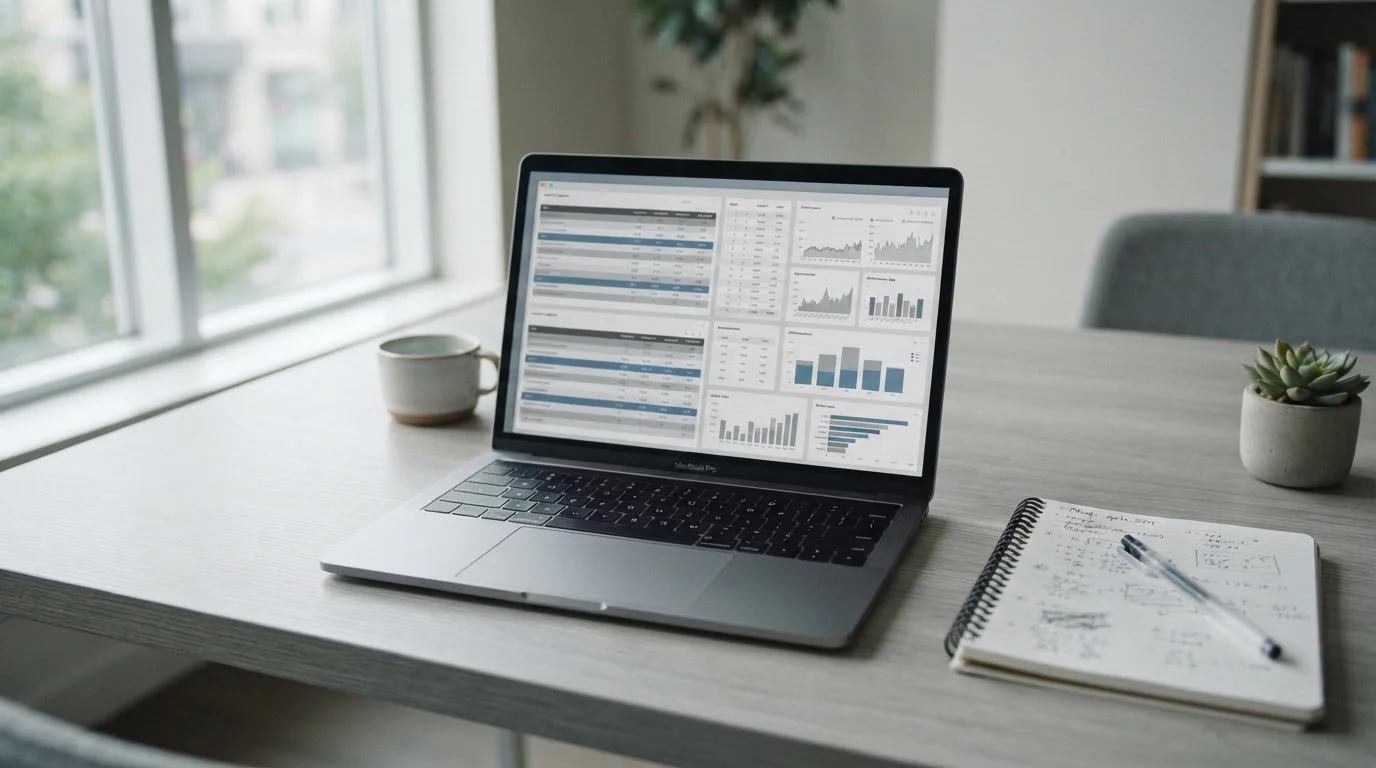 Vergleich zwischen regulierten und offshore Wettanbietern auf einem Laptop-Bildschirm
