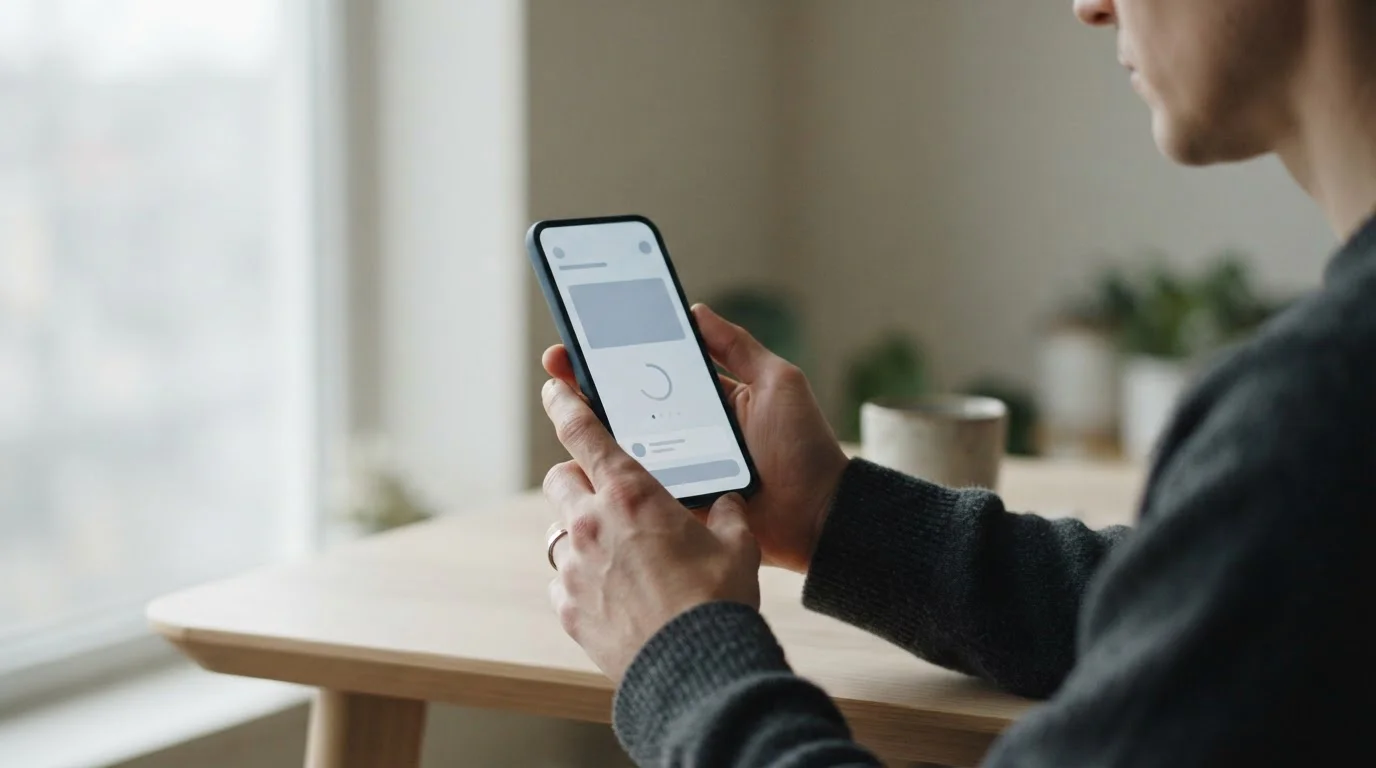 Ablauf einer Klarna-Einzahlung beim Wettanbieter über Smartphone